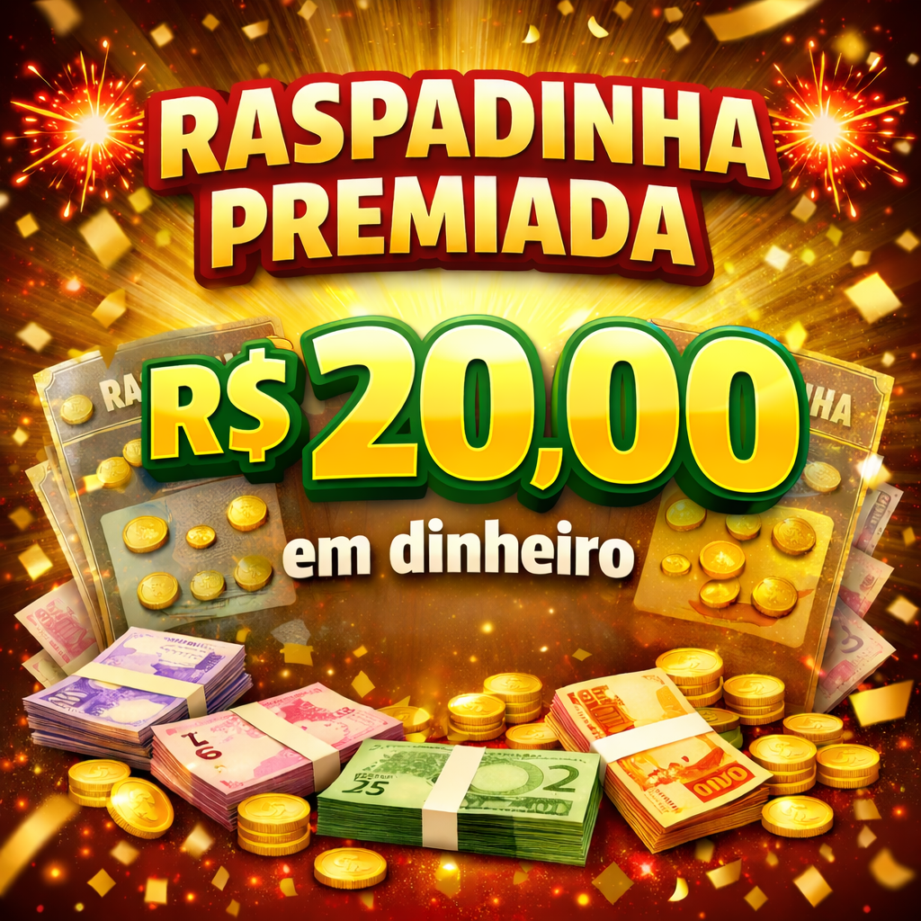Prêmio em dinheiro R$ 20,00 Reais