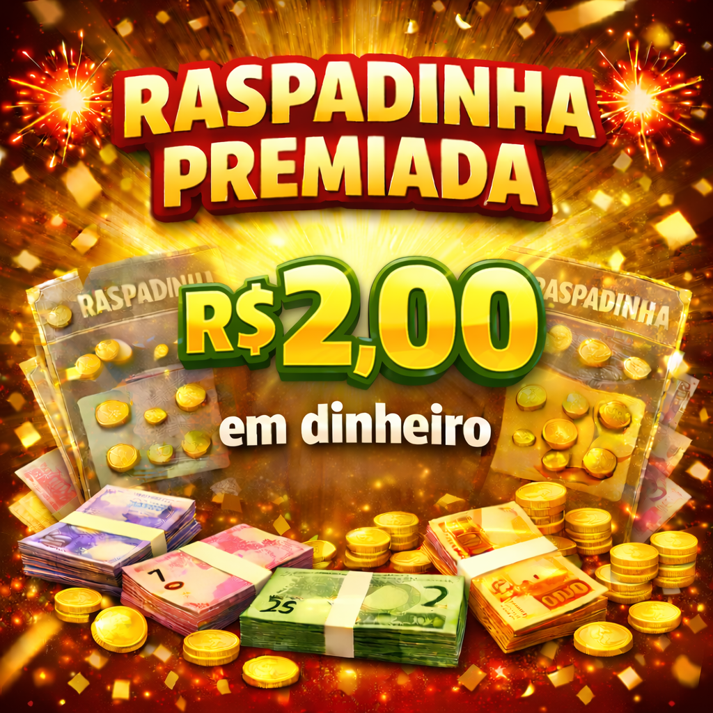 Prêmio em dinheiro R$ 2,00 Reais