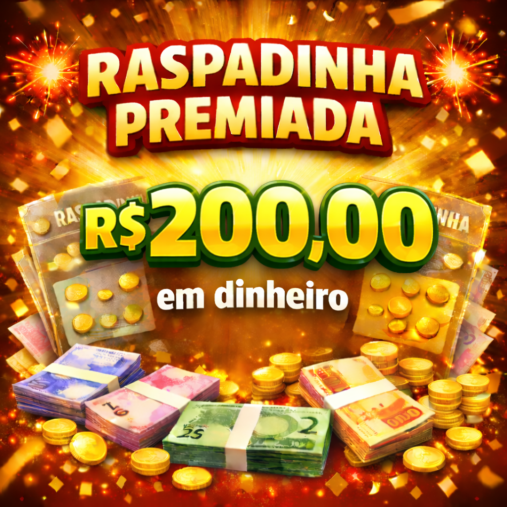 Prêmio em dinheiro R$ 200,00 Reais