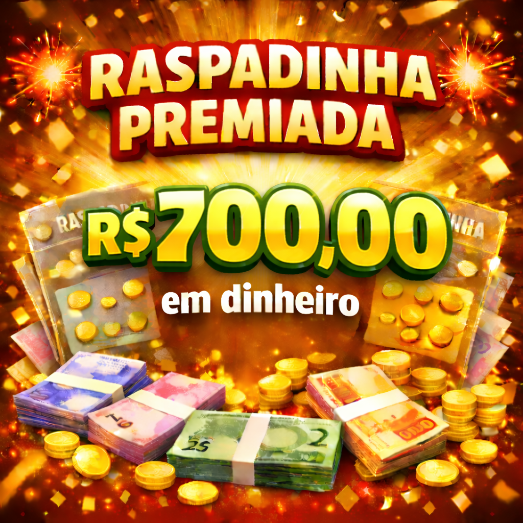 Prêmio em dinheiro R$ 700,00 Reais