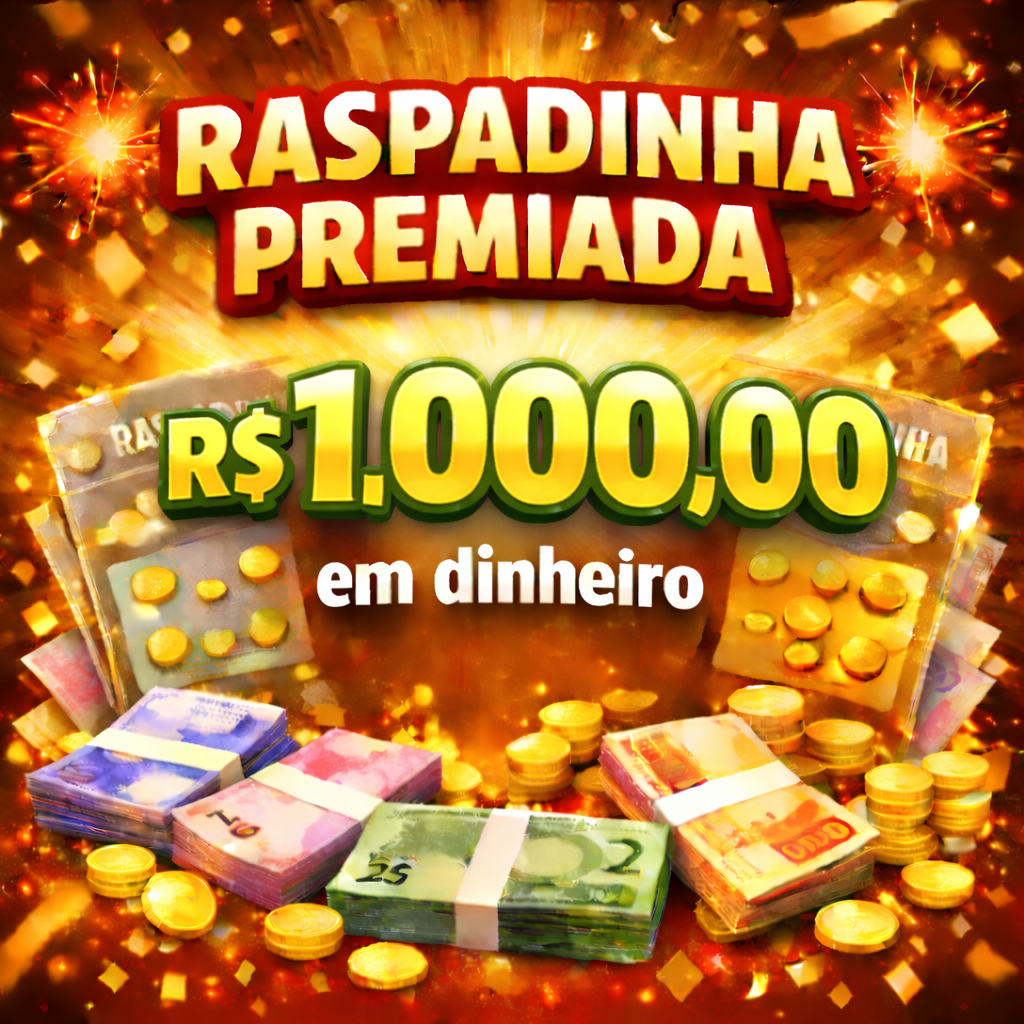 Prêmio em dinheiro R$ 1.000,00 Reais