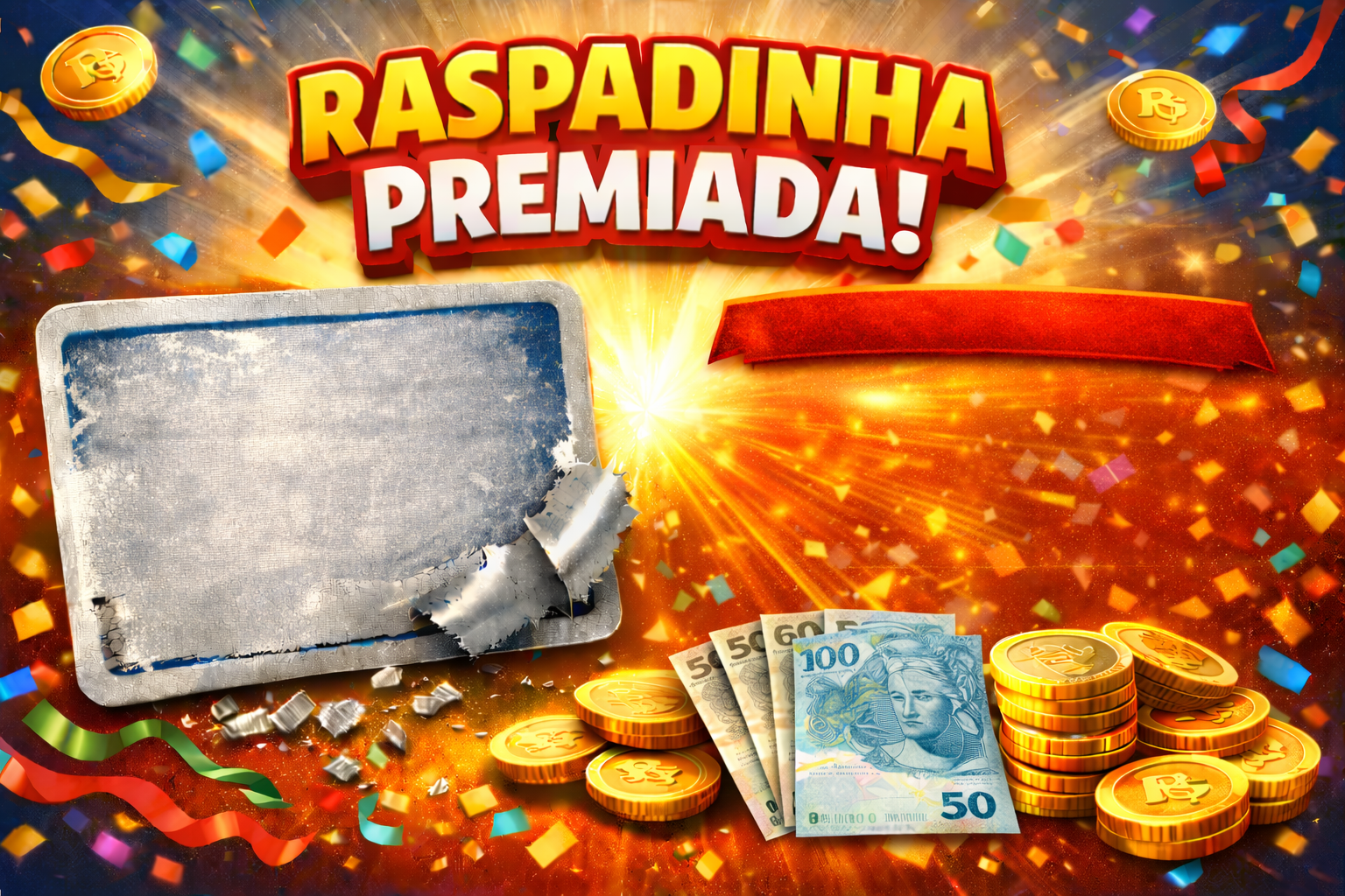 Premio em dinheiro R$ 50,00 reais